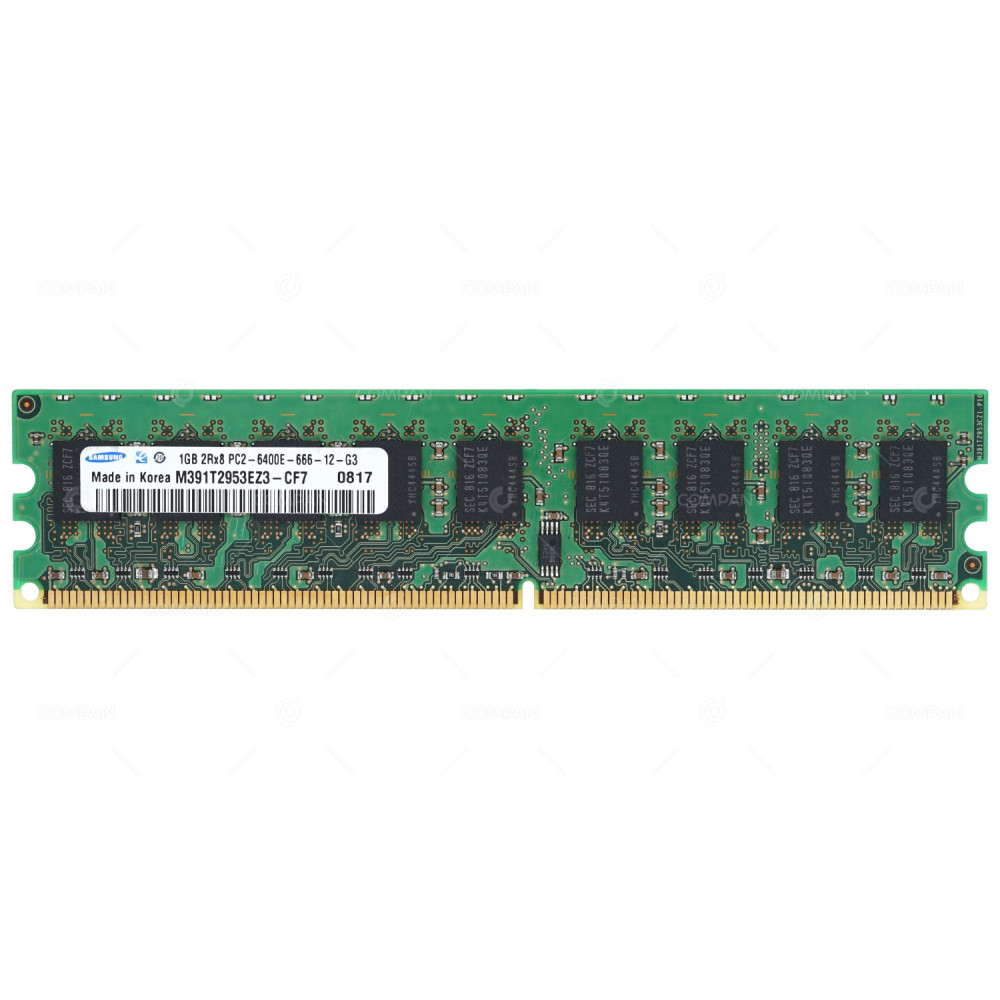 M391T2953EZ3-CF7 SAMSUNG MEMORY 1GB 2RX8 PC2 6400E DDR2 -